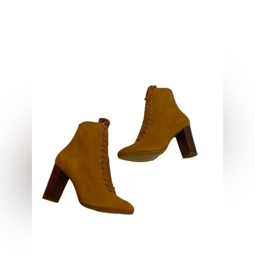 Sezane Alicia Lace Up Booties